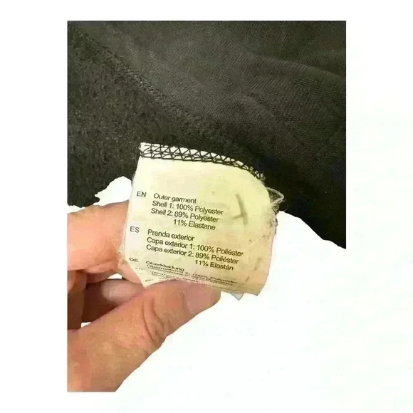 HELLY HANSEN Vintage Knit Jacket Black Men’s size Medium - Picture 5 of 6